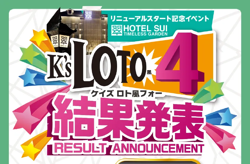 K's LOTO風4 結果発表